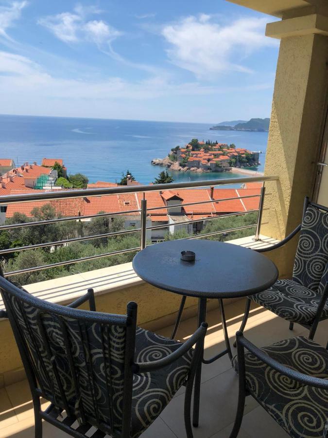 Bmv Room 2 With East Island View Sveti Stefan Exterior foto